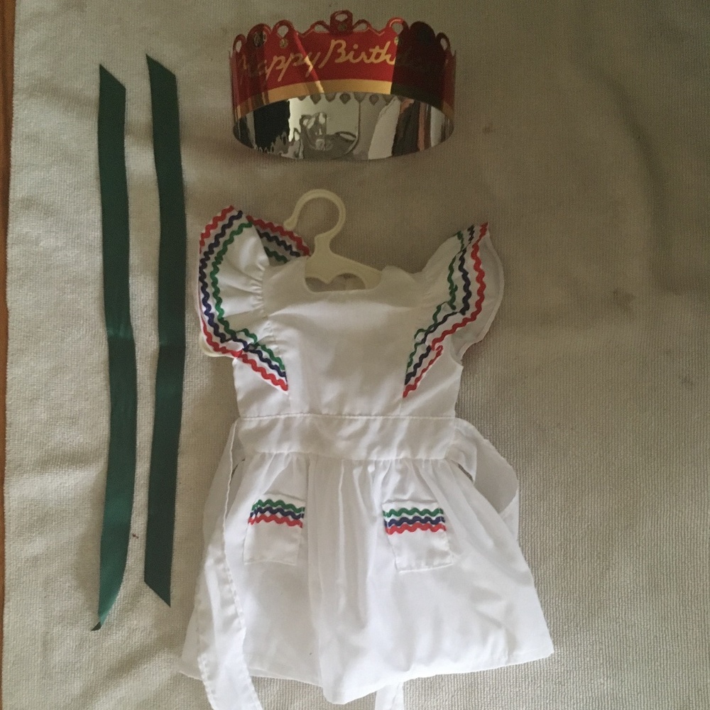 American Girl Molly Birthday Pinafore